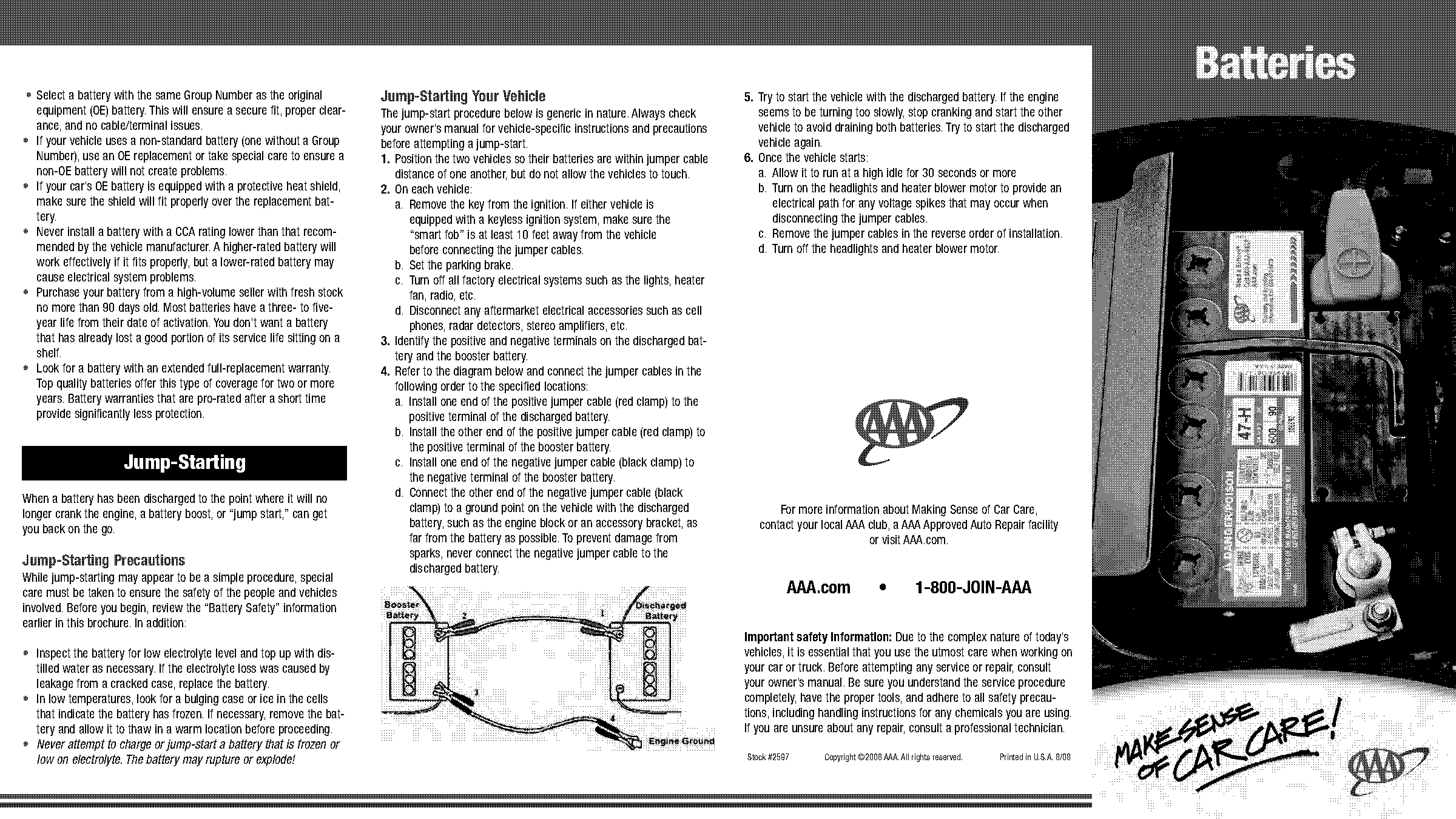 what diameter is positive battery terminal